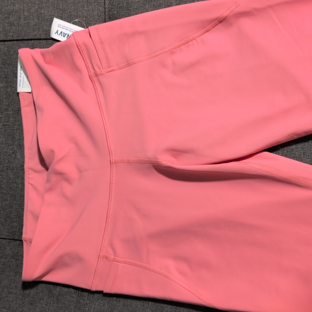 Old Navy Heather Pink Active Leggings